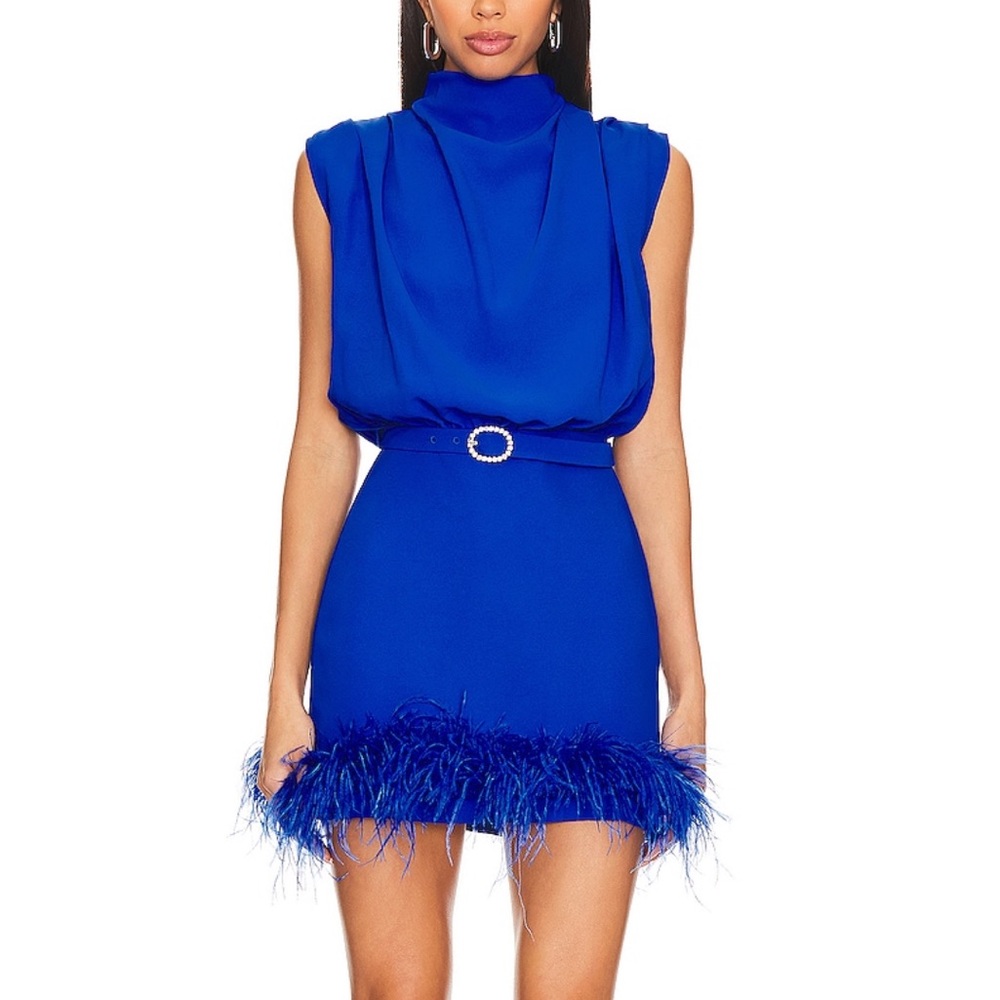 Sullivan Mini Dress in Cobalt